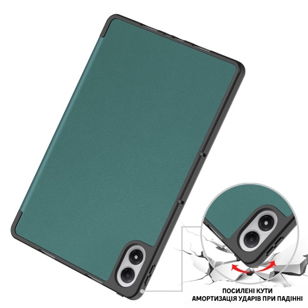 Фото - Чохол для планшету BeCover Flexible TPU Mate з кріпленням for Xiaomi Redmi Pad 2 Pro 12.1" Dark Green (715607)